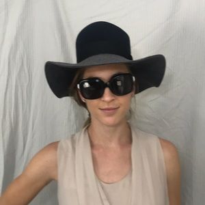 & Other Stories Felt Hat With Floppy Brim